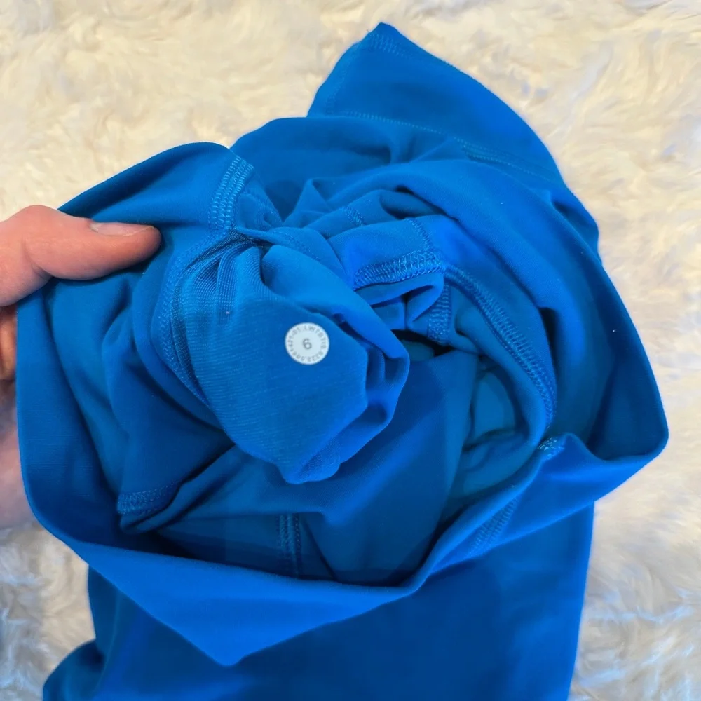 Blue lululemon align shorts - Picture 2 of 5